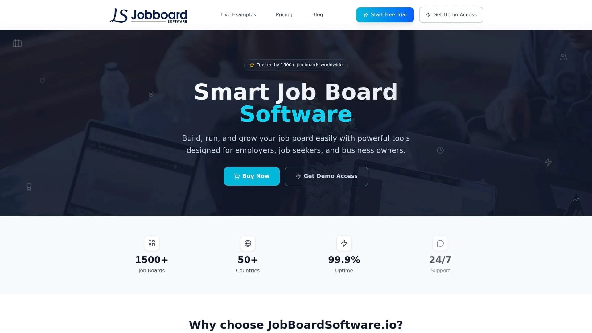 JobBoardSoftware.io screenshot